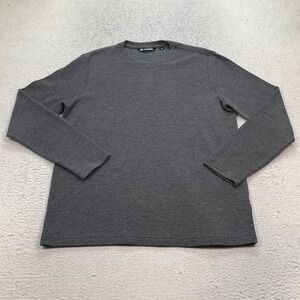 Travis Mathew Cloud Waffle Sweater Men's Size Large Crew Neck Thermal